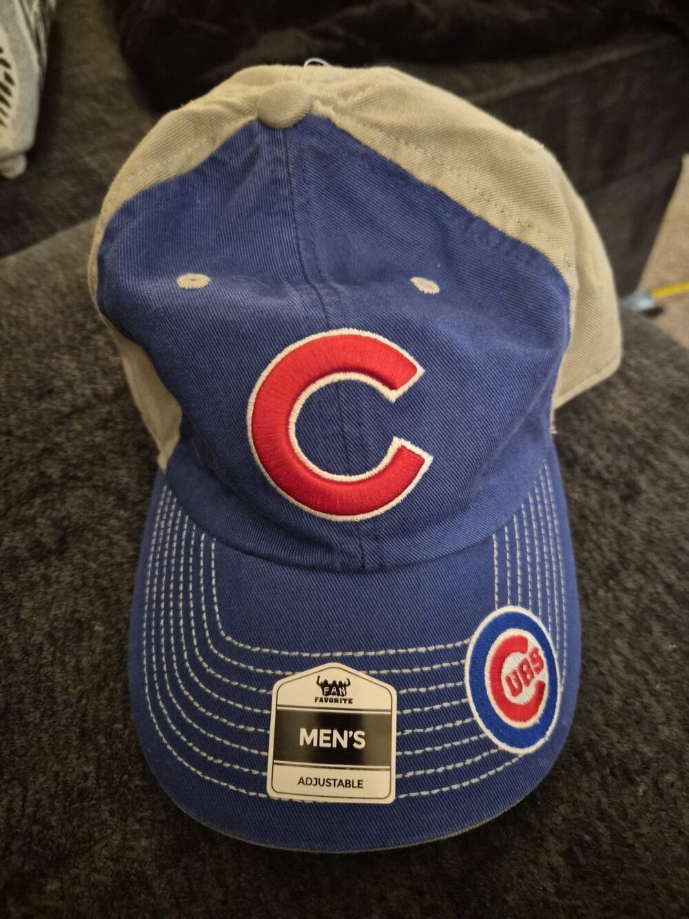 Chicago Cubs MLB Baseball Licensed Double Logo Cap Hat Men's New
